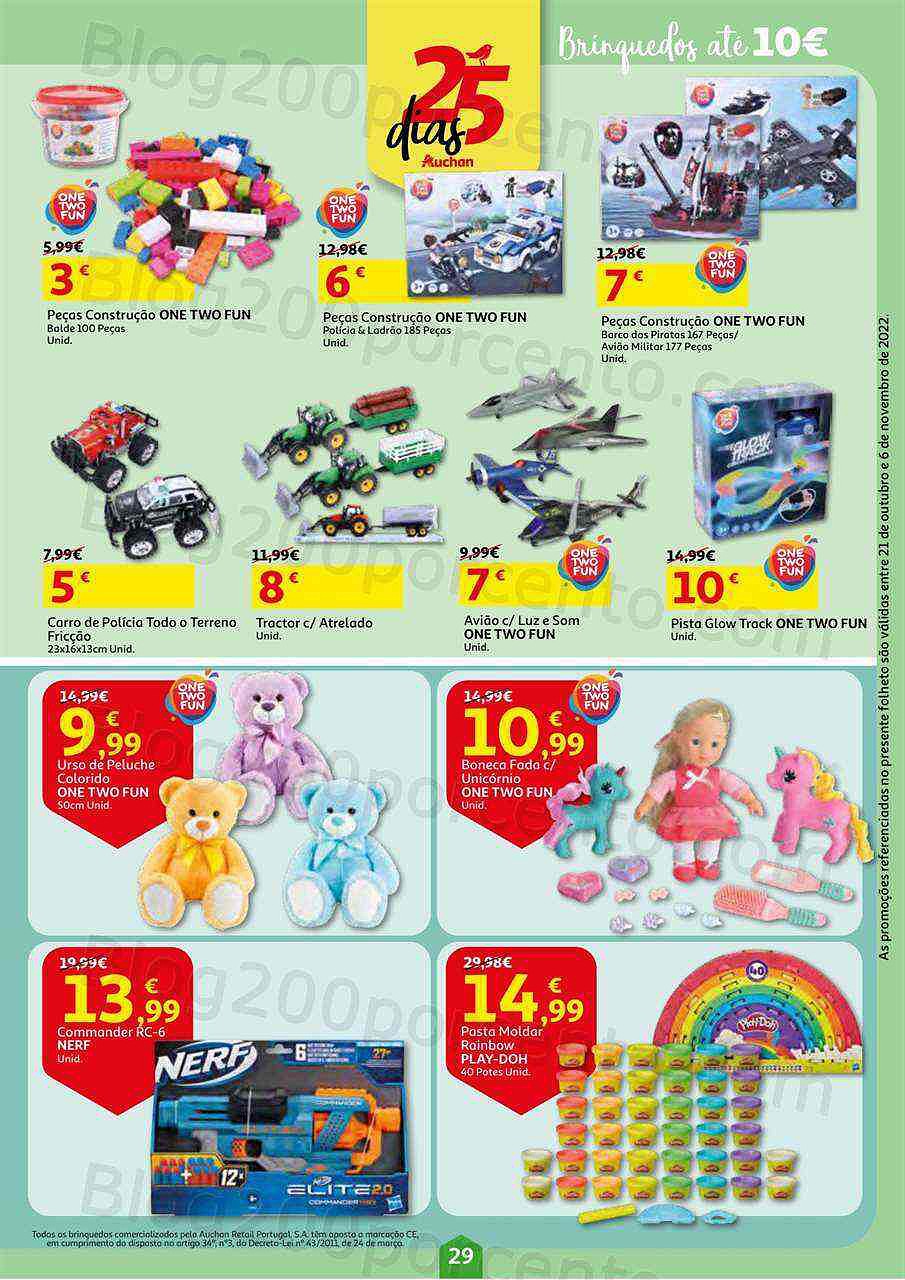 Antevisão Folheto AUCHAN Promoções de 21 outubro a 6 novembro