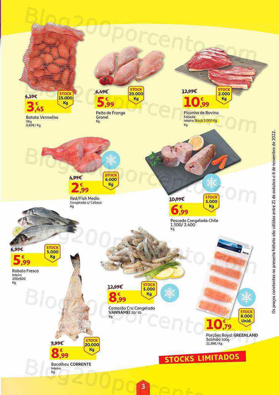 Antevisão Folheto AUCHAN Agora ou Nunca Promoções de 21 outubro a 6 novembro