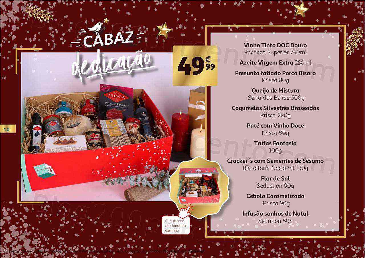 Antevisão Folheto AUCHAN Cabazes de Natal Promoções de 3 novembro a 24 dezembro