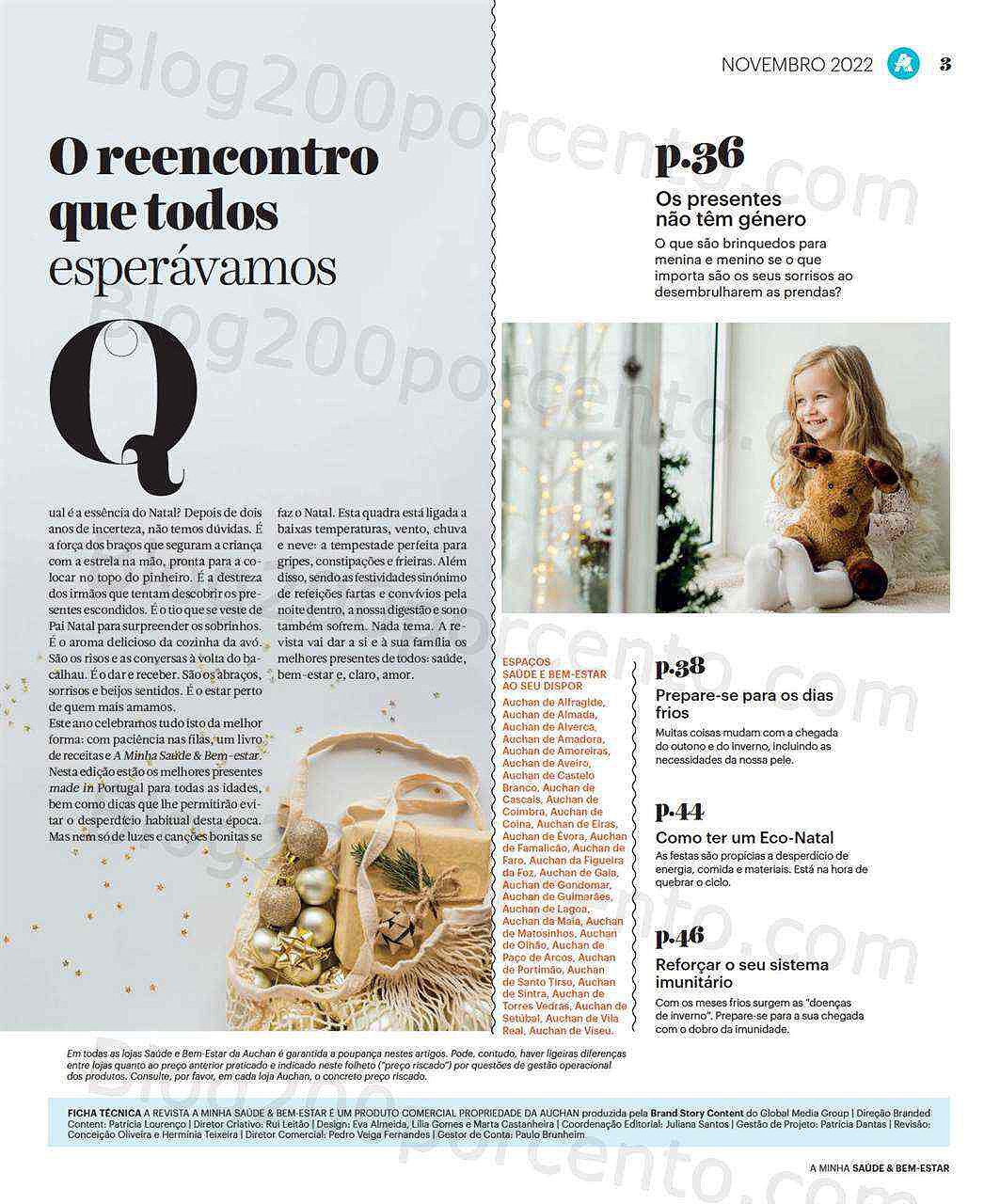 Antevisão Folheto AUCHAN Natal SBE Promoções de 31 outubro a 25 dezembro