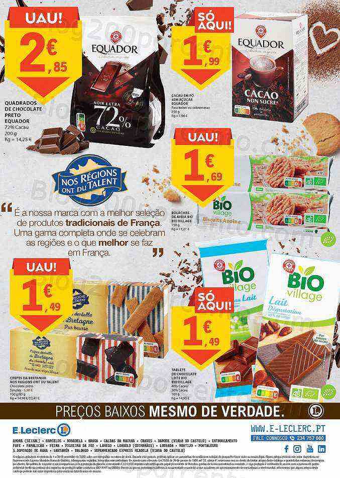 Antevisão Folheto E-LECLERC Bebidas Quentes Promoções de 1 a 30 novembro