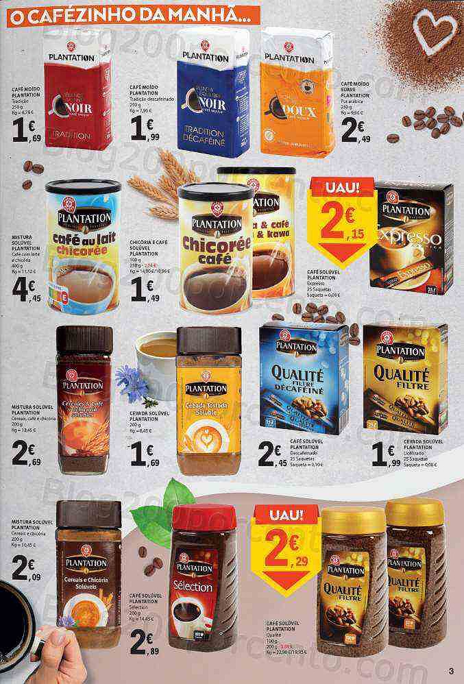 Antevisão Folheto E-LECLERC Bebidas Quentes Promoções de 1 a 30 novembro