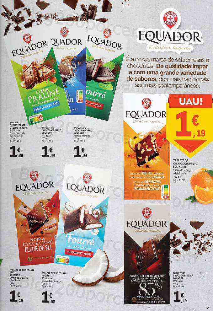 Antevisão Folheto E-LECLERC Bebidas Quentes Promoções de 1 a 30 novembro