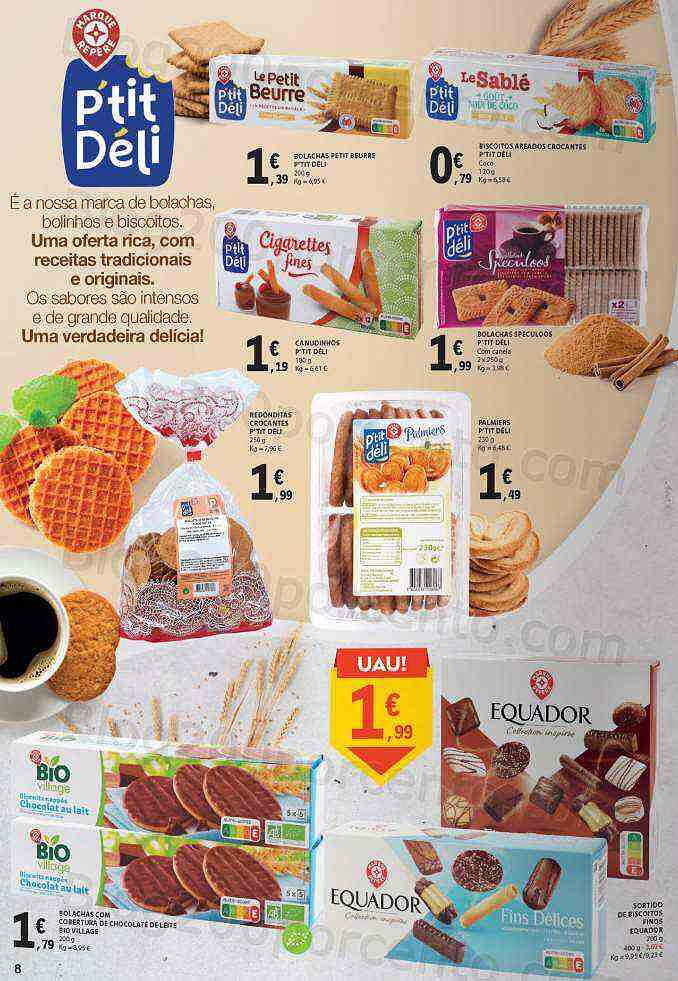 Antevisão Folheto E-LECLERC Bebidas Quentes Promoções de 1 a 30 novembro