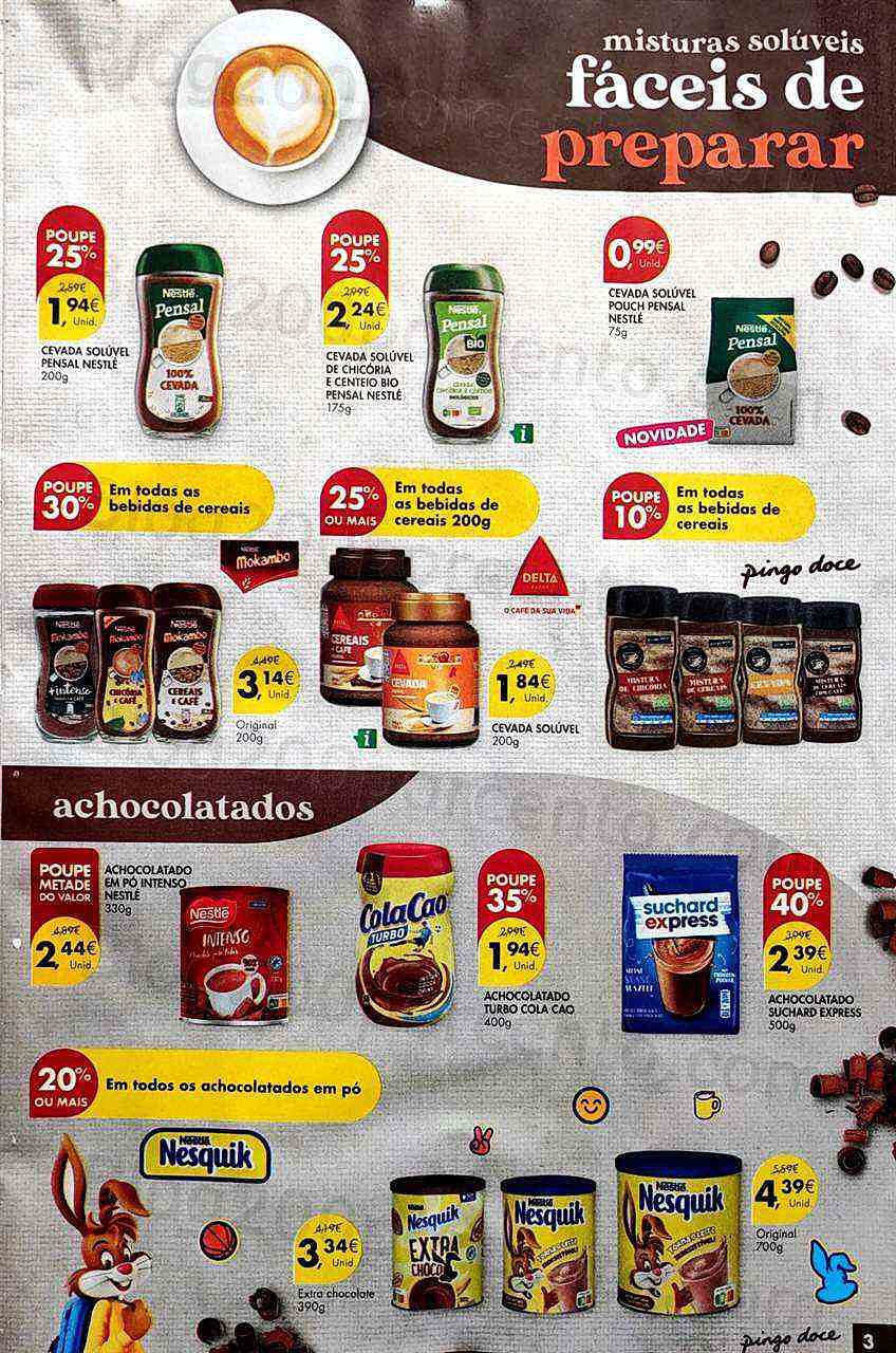 Antevisão Folheto PINGO DOCE Bebidas Quentes Promoções de 18 a 31 outubro