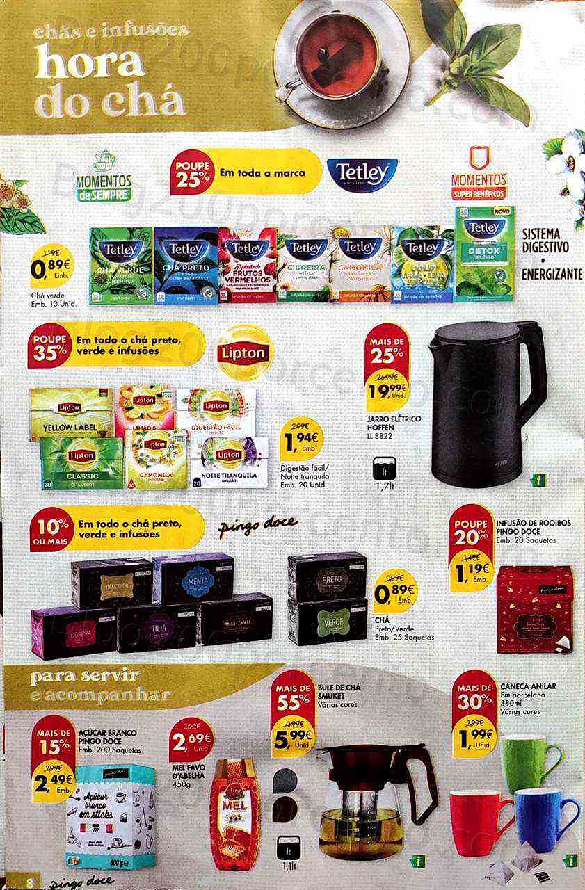Antevisão Folheto PINGO DOCE Bebidas Quentes Promoções de 18 a 31 outubro