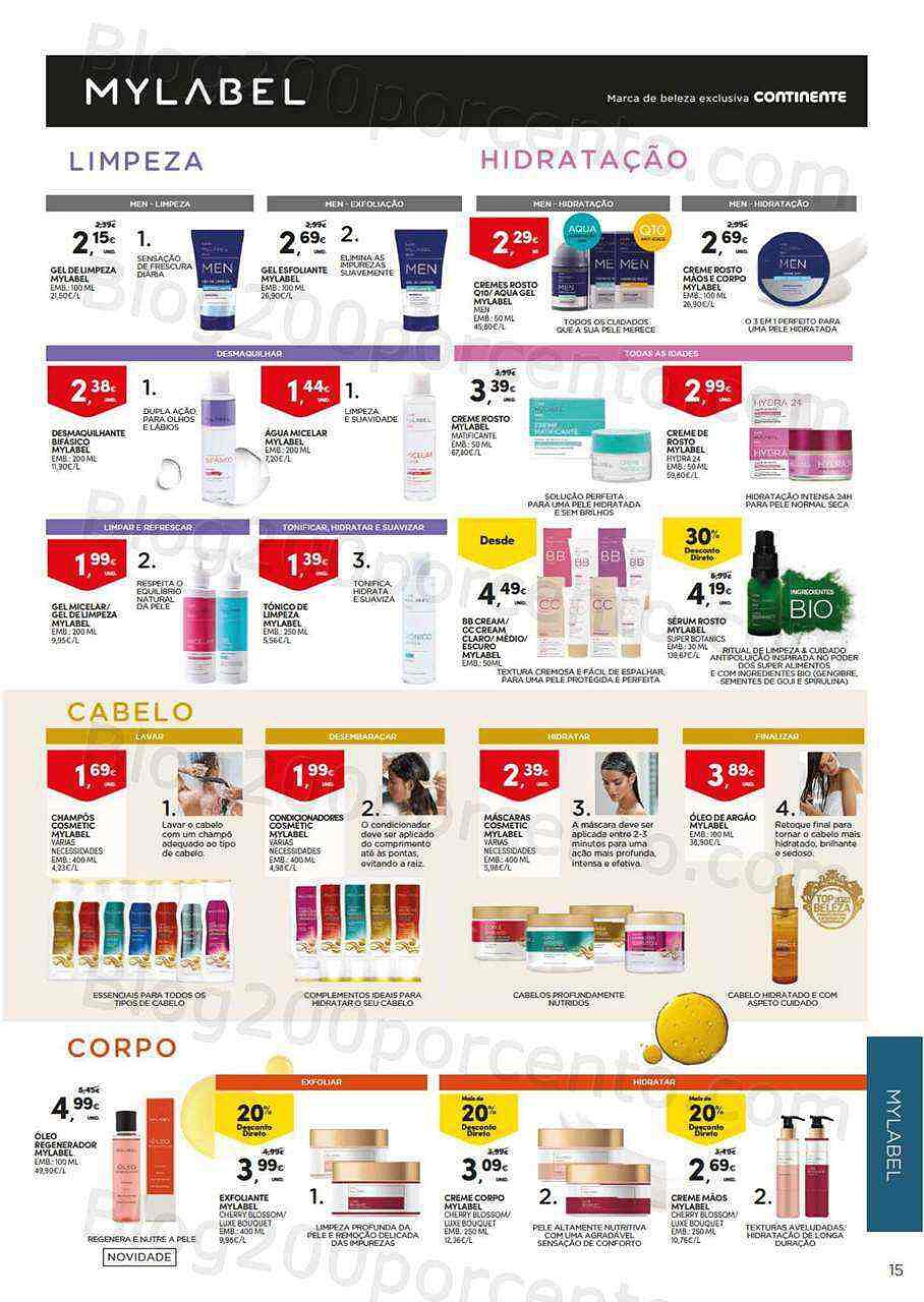 Antevisão Folheto CONTINENTE Especial Beleza Promoções de 25 outubro a 6 novembro