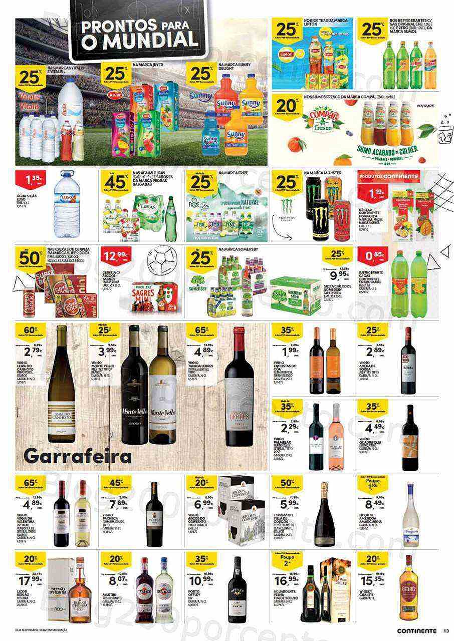 Antevisão Folheto CONTINENTE Bom Dia Promoções de 25 a 31 outubro