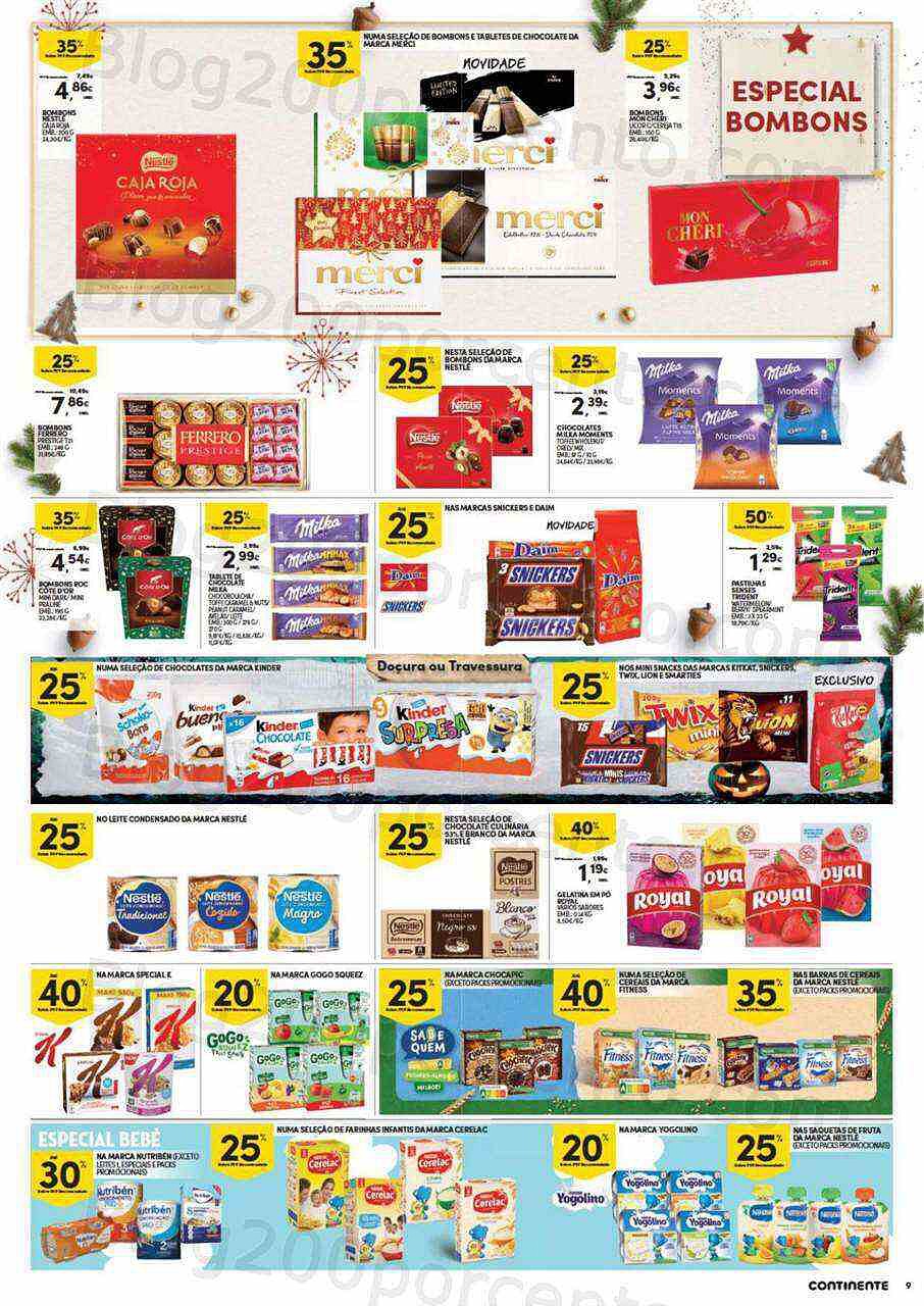 Antevisão Folheto CONTINENTE Bom Dia Promoções de 25 a 31 outubro