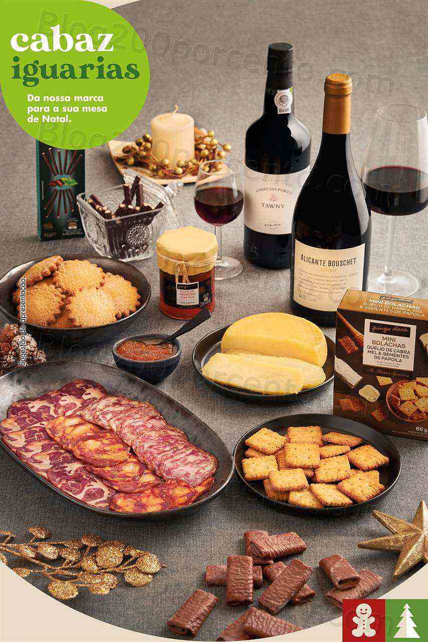 Antevisão Folheto PINGO DOCE Cabazes de Natal Promoções de 1 novembro a 30 dezembro