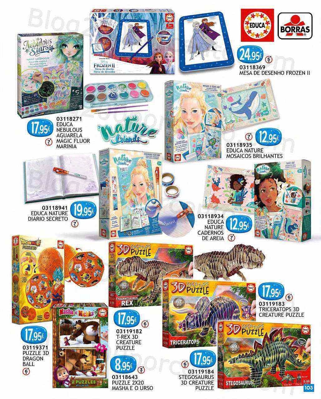 Antevisão Folheto CENTROXOGO Brinquedos Natal Promoções de 3 a 29 novembro