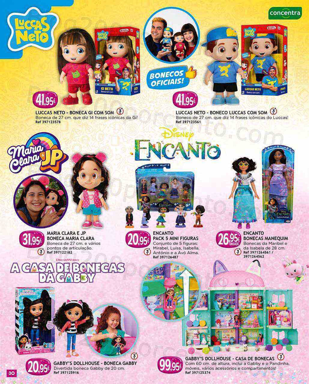 Antevisão Folheto CENTROXOGO Brinquedos Natal Promoções de 3 a 29 novembro