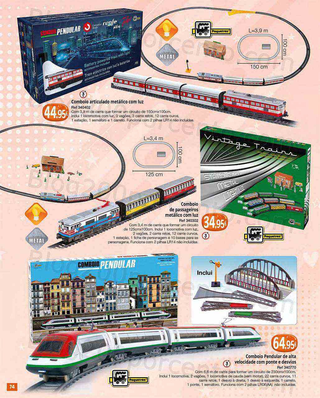 Antevisão Folheto CENTROXOGO Brinquedos Natal Promoções de 3 a 29 novembro
