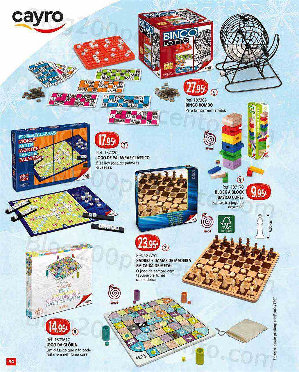 Antevisão Folheto CENTROXOGO Brinquedos Natal Promoções de 3 a 29 novembro