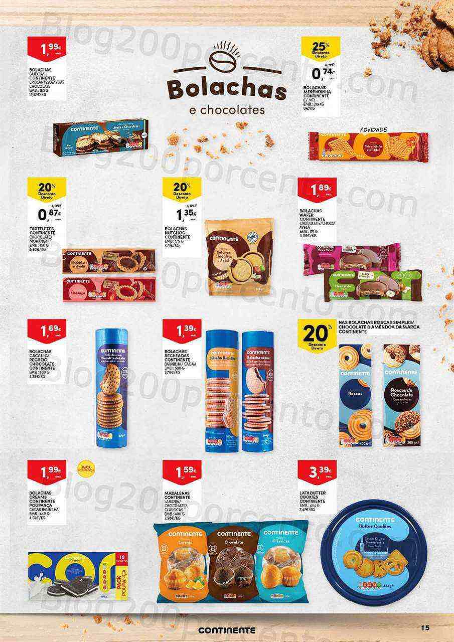 Antevisão Folheto CONTINENTE Feira Bebidas Quentes Promoções de 18 a 30 outubro