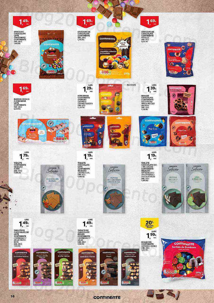 Antevisão Folheto CONTINENTE Feira Bebidas Quentes Promoções de 18 a 30 outubro