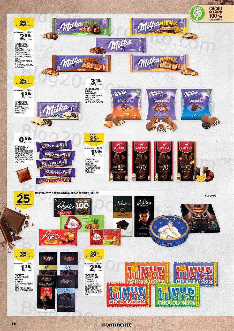 Antevisão Folheto CONTINENTE Feira Bebidas Quentes Promoções de 18 a 30 outubro