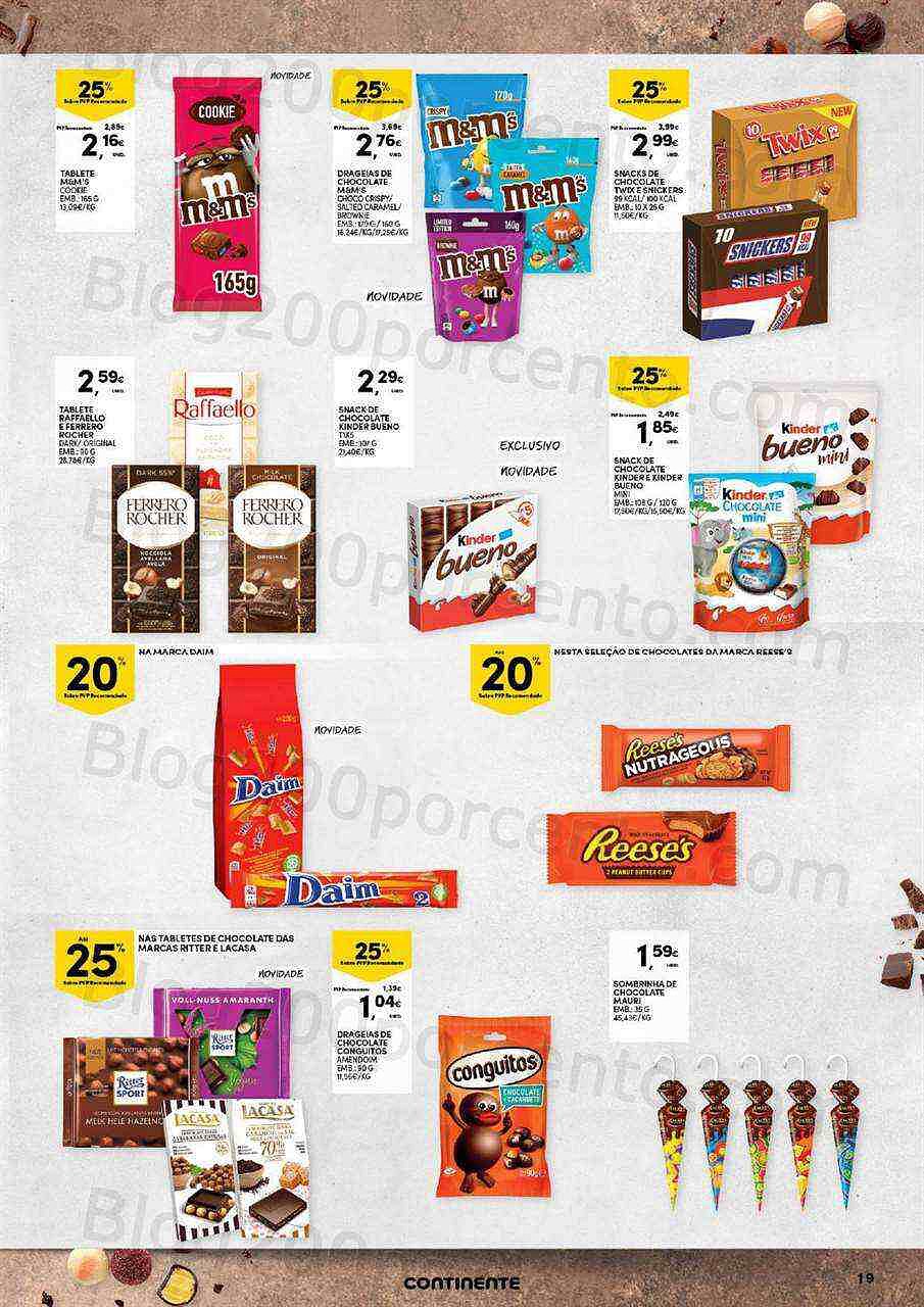 Antevisão Folheto CONTINENTE Feira Bebidas Quentes Promoções de 18 a 30 outubro