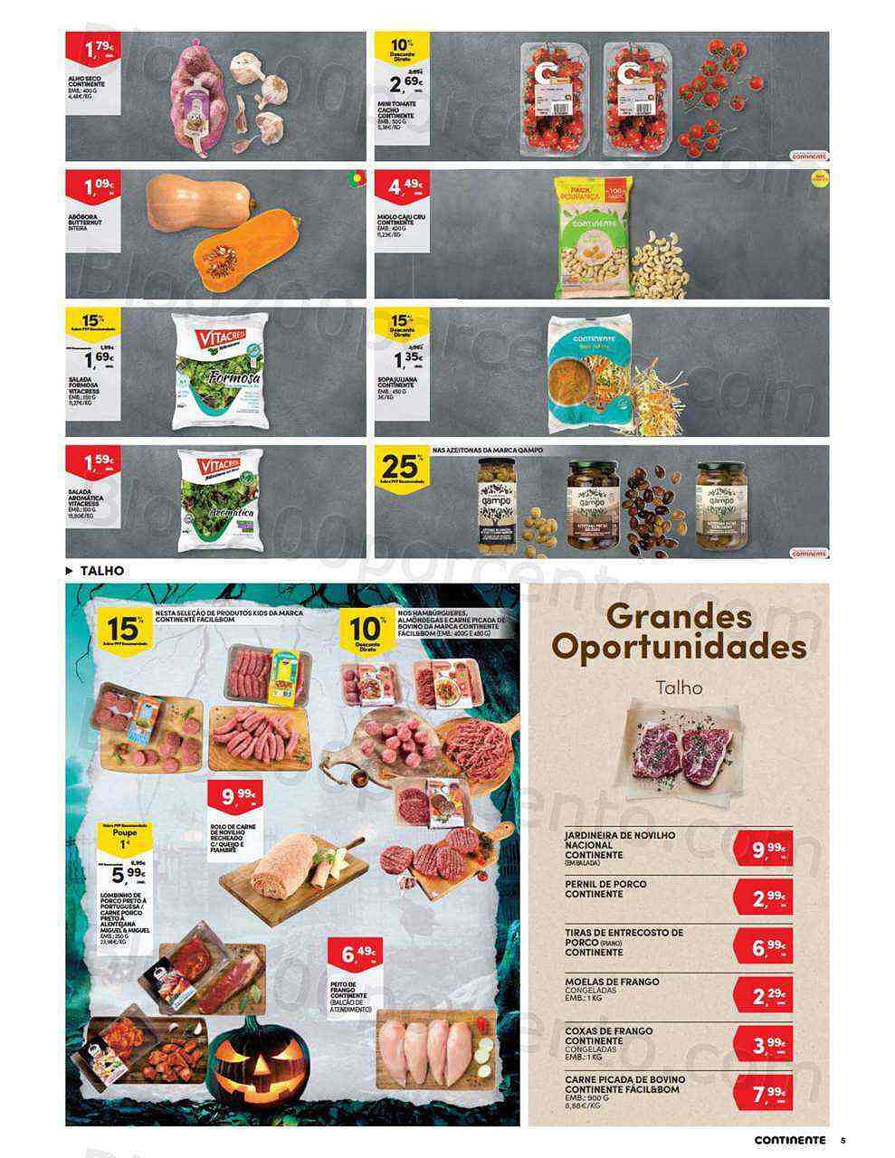 Antevisão Folheto CONTINENTE Modelo - Hiper Promoções de 25 a 31 outubro