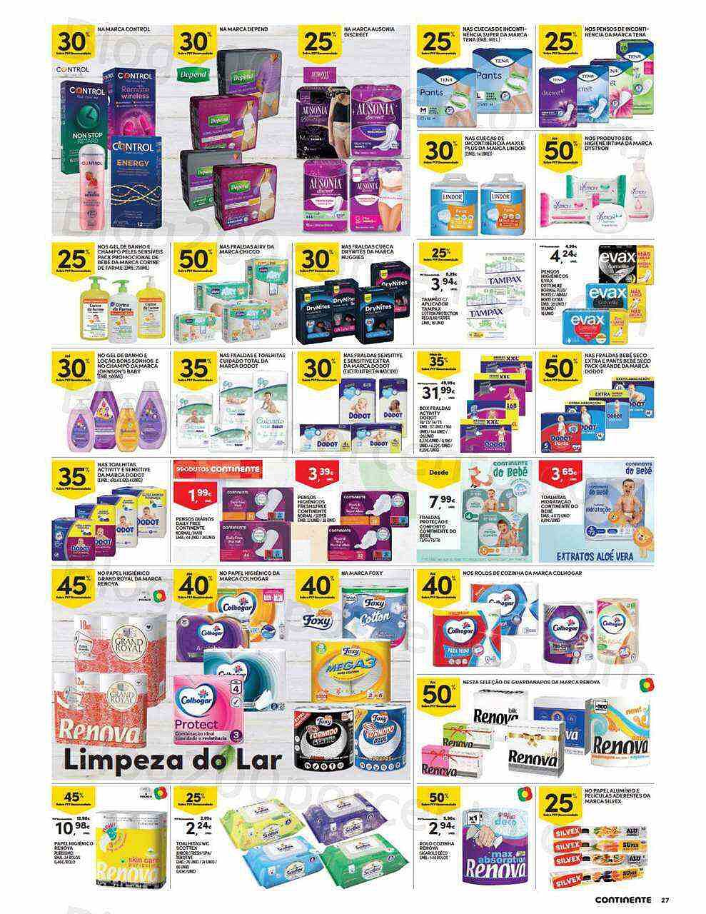 Antevisão Folheto CONTINENTE Modelo - Hiper Promoções de 25 a 31 outubro