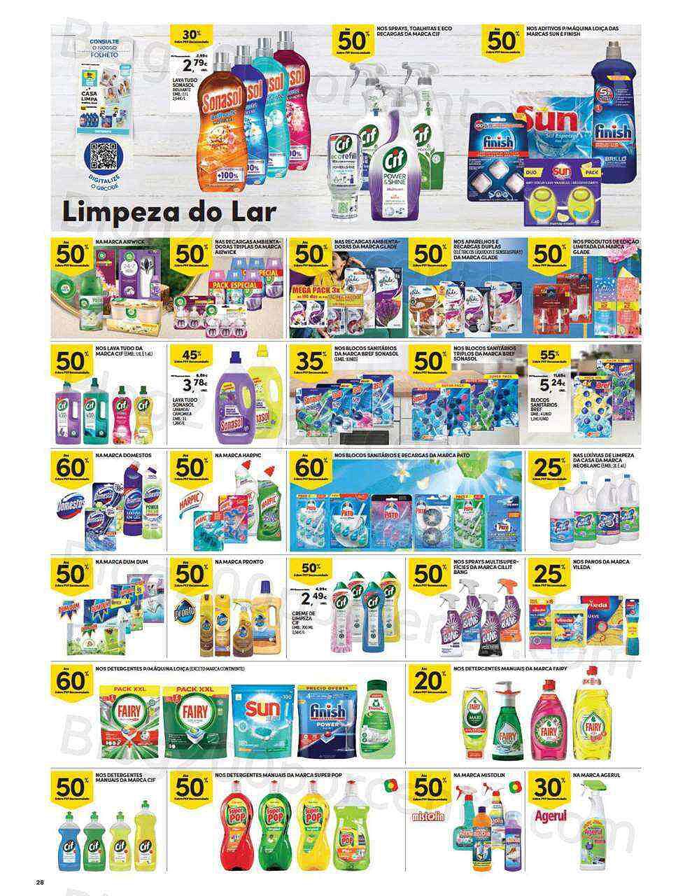 Antevisão Folheto CONTINENTE Modelo - Hiper Promoções de 25 a 31 outubro