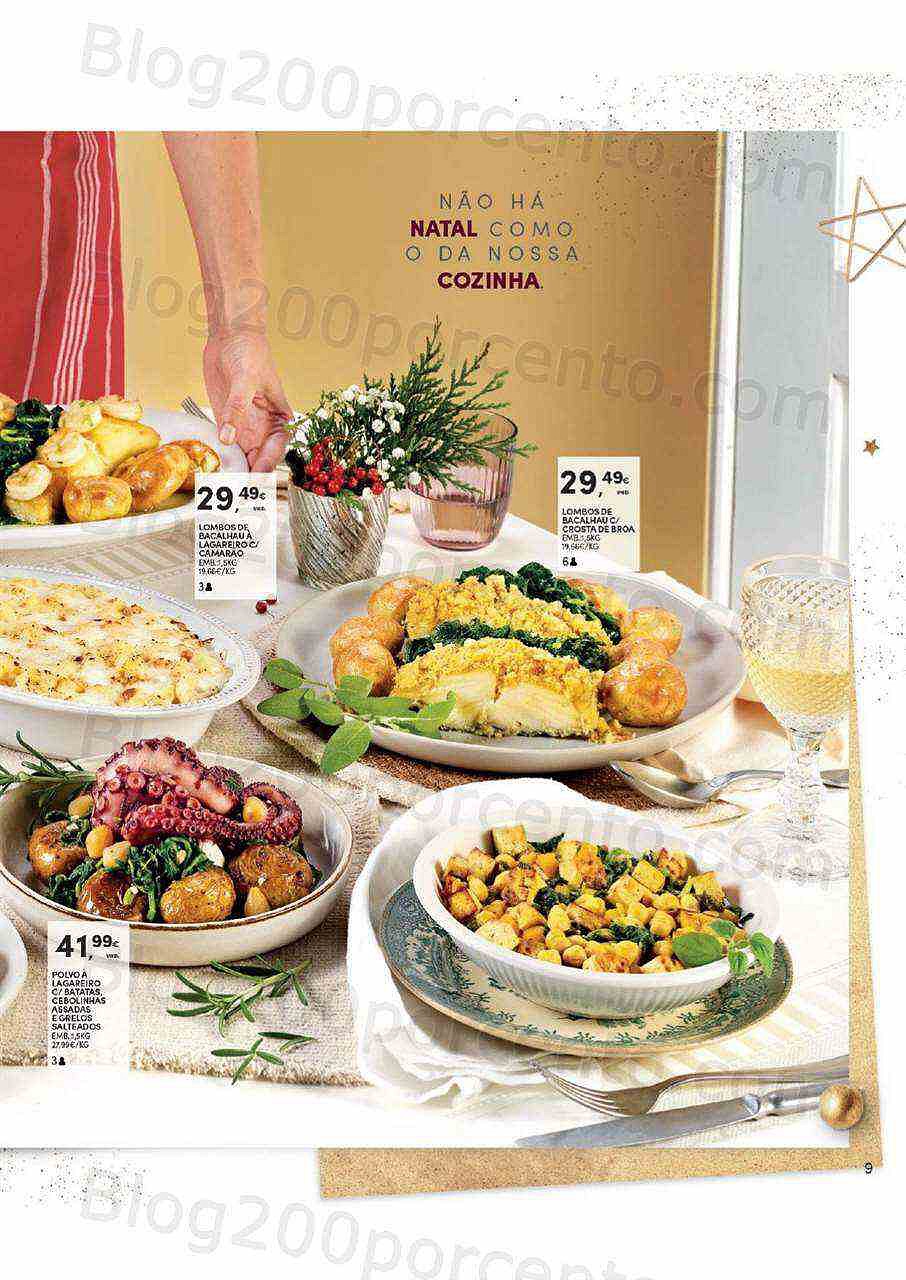 Antevisão Folheto CONTINENTE Natal Take - Away Promoções de 1 novembro a 31 dezembro