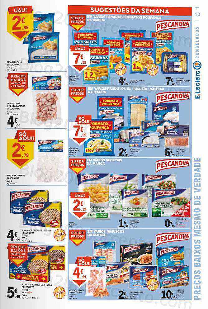 Antevisão Folheto E-LECLERC Promoções de 20 a 26 outubro