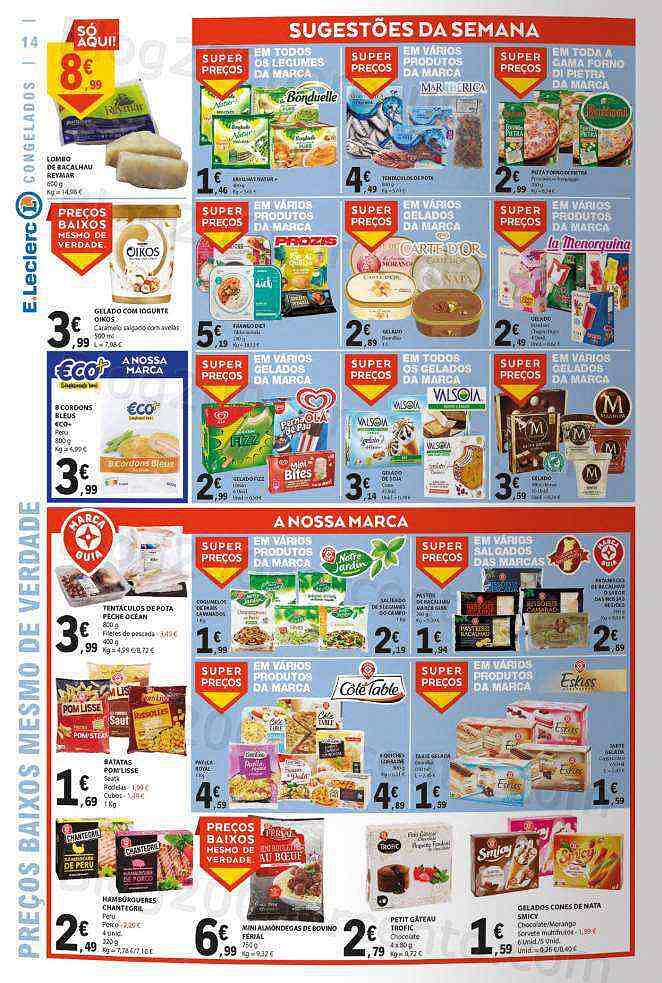 Antevisão Folheto E-LECLERC Promoções de 20 a 26 outubro
