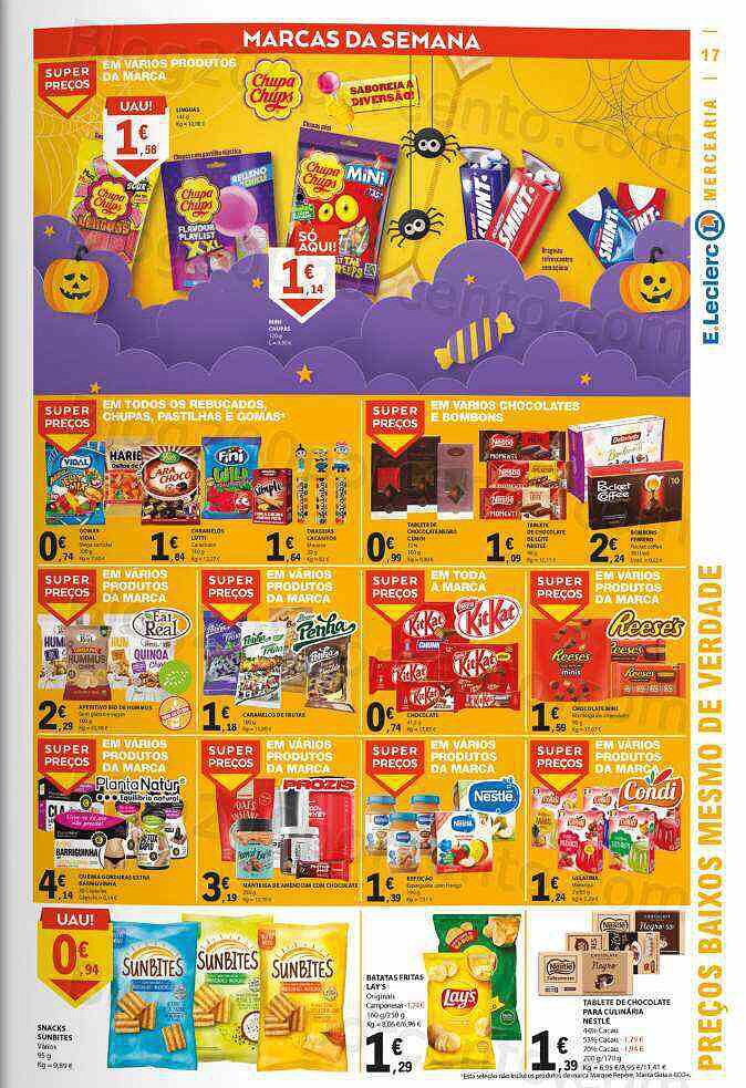 Antevisão Folheto E-LECLERC Promoções de 20 a 26 outubro