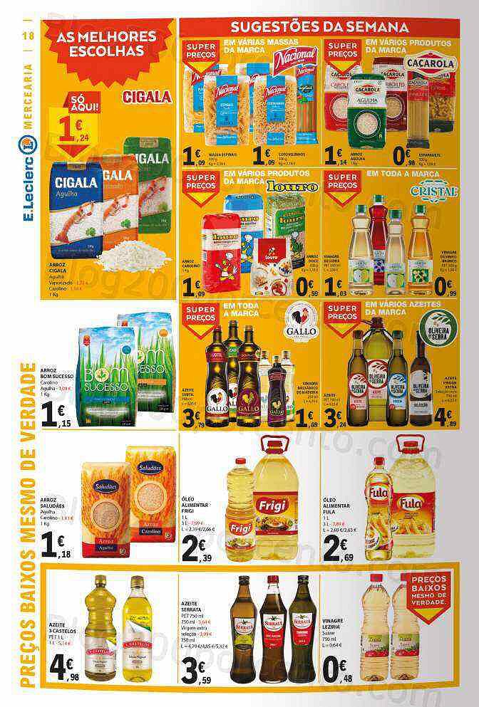 Antevisão Folheto E-LECLERC Promoções de 20 a 26 outubro