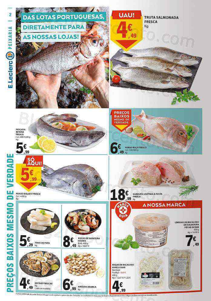 Antevisão Folheto E-LECLERC Promoções de 20 a 26 outubro