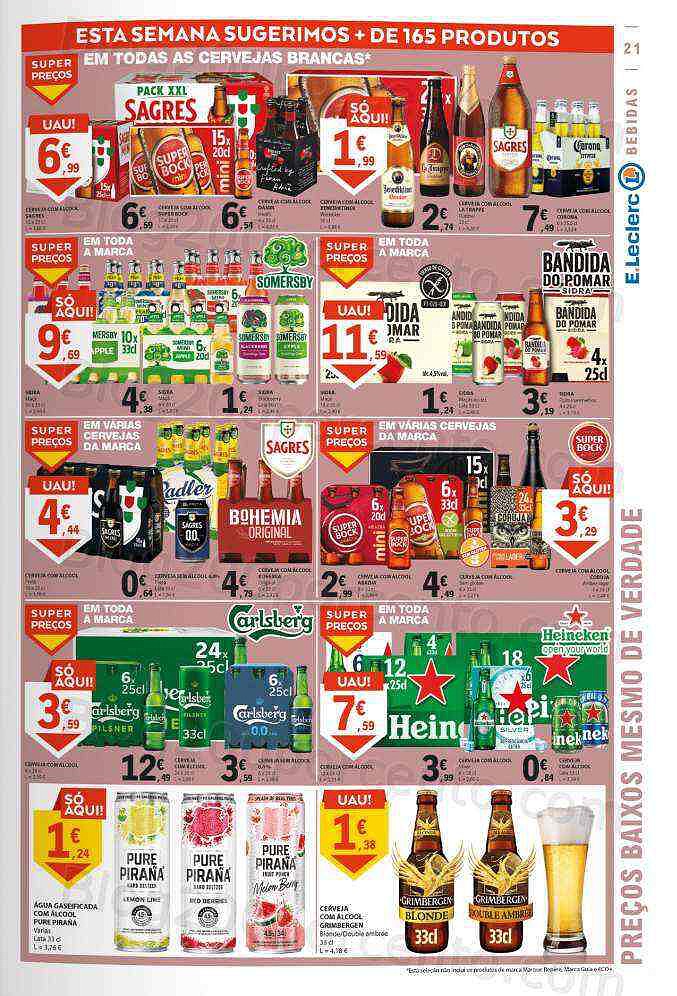 Antevisão Folheto E-LECLERC Promoções de 20 a 26 outubro