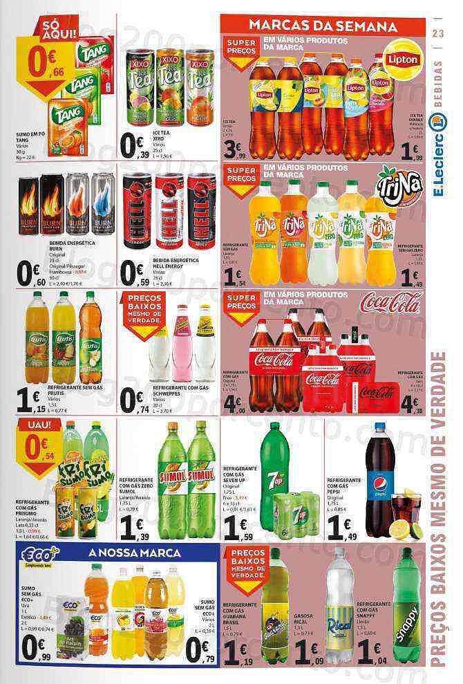 Antevisão Folheto E-LECLERC Promoções de 20 a 26 outubro