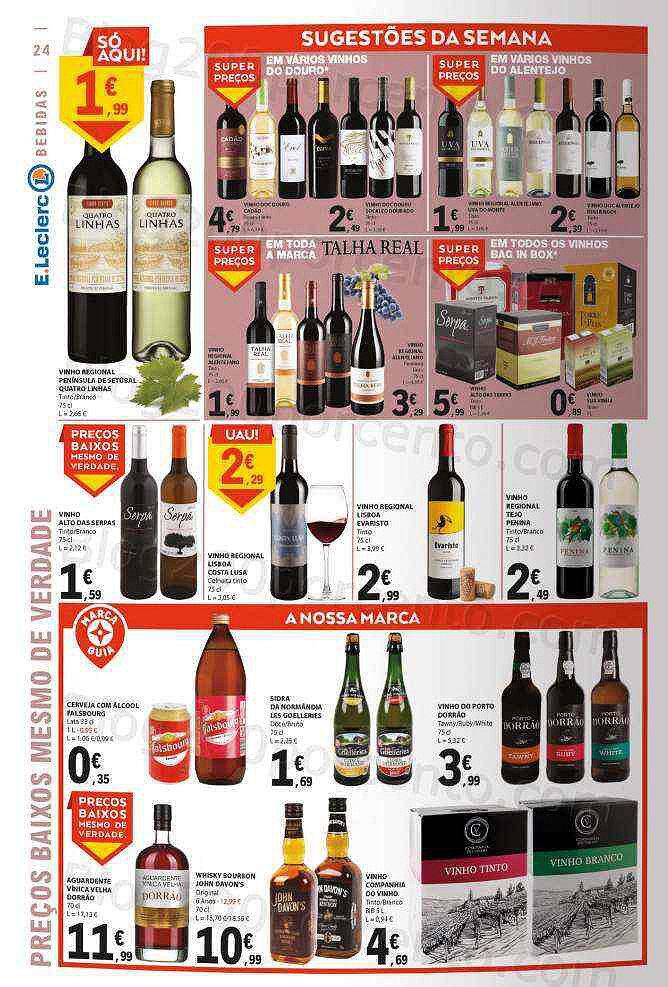 Antevisão Folheto E-LECLERC Promoções de 20 a 26 outubro