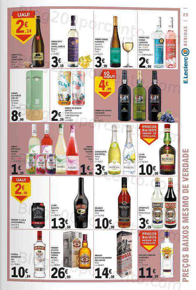 Antevisão Folheto E-LECLERC Promoções de 20 a 26 outubro