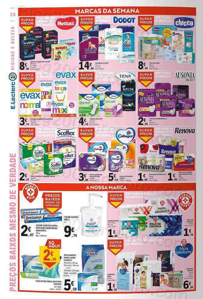 Antevisão Folheto E-LECLERC Promoções de 20 a 26 outubro