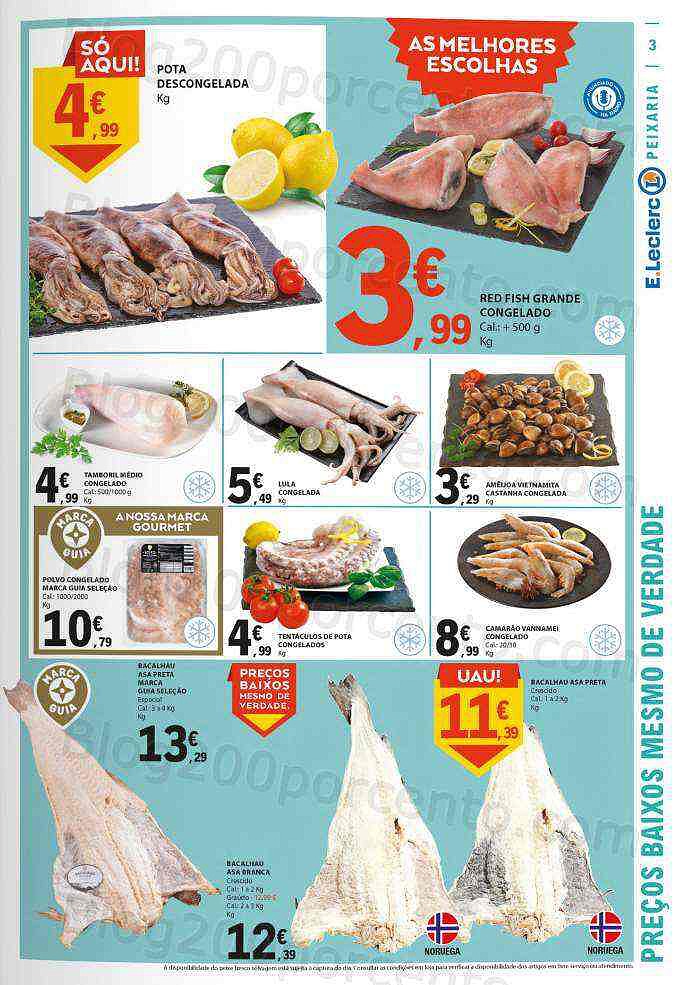 Antevisão Folheto E-LECLERC Promoções de 20 a 26 outubro