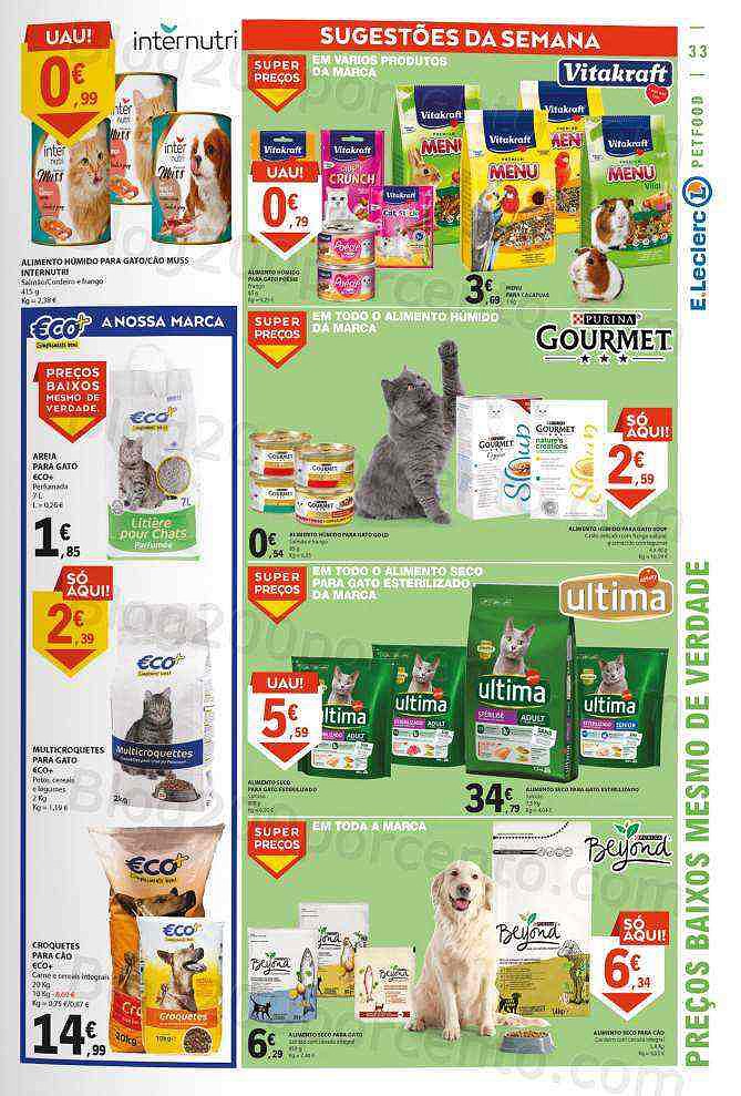 Antevisão Folheto E-LECLERC Promoções de 20 a 26 outubro