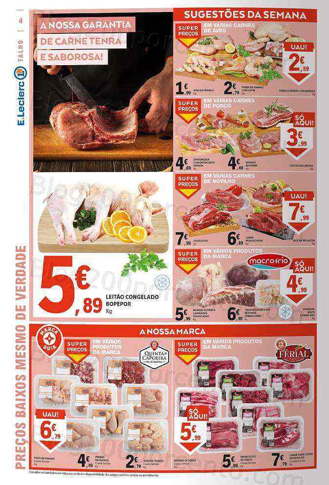 Antevisão Folheto E-LECLERC Promoções de 20 a 26 outubro