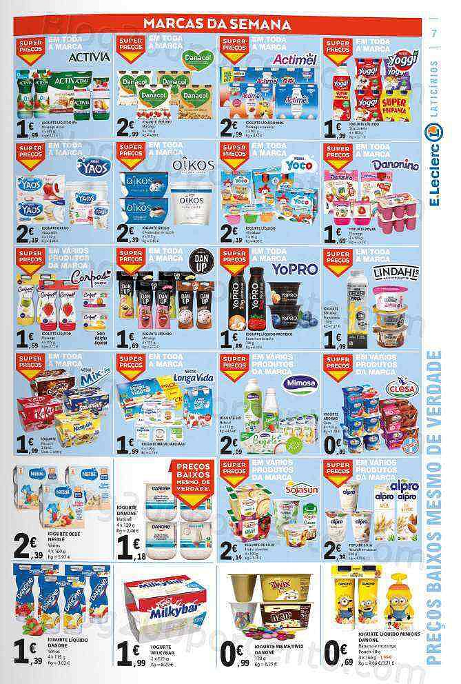 Antevisão Folheto E-LECLERC Promoções de 20 a 26 outubro