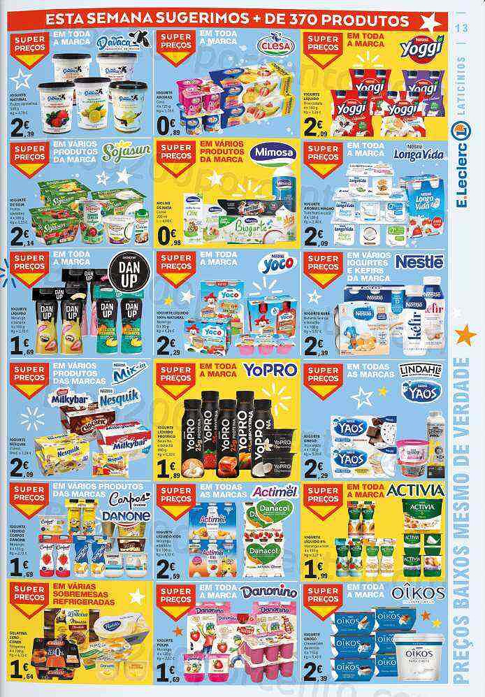Antevisão Folheto E-LECLERC Promoções de 3 a 9 novembro