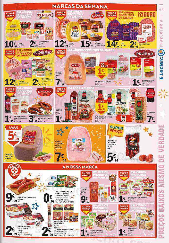 Antevisão Folheto E-LECLERC Promoções de 3 a 9 novembro