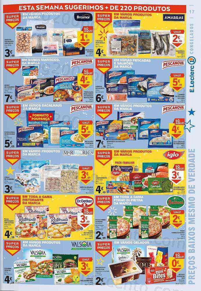 Antevisão Folheto E-LECLERC Promoções de 3 a 9 novembro