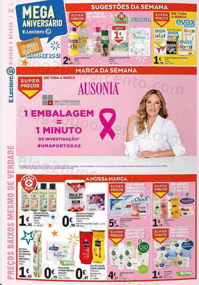 Antevisão Folheto E-LECLERC Promoções de 3 a 9 novembro