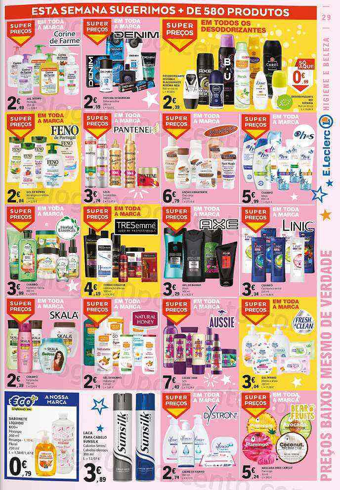 Antevisão Folheto E-LECLERC Promoções de 3 a 9 novembro