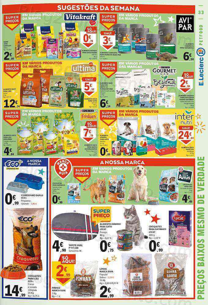 Antevisão Folheto E-LECLERC Promoções de 3 a 9 novembro