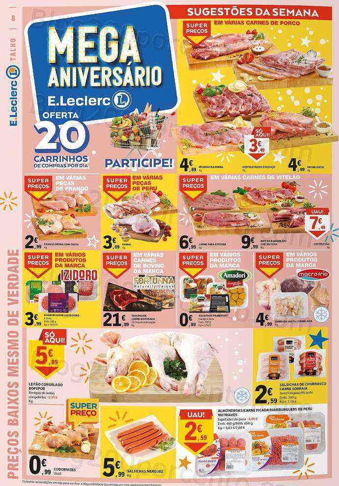 Antevisão Folheto E-LECLERC Promoções de 3 a 9 novembro