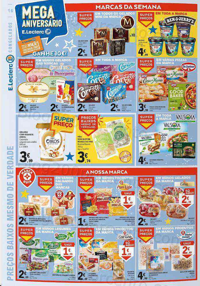 Antevisão Folheto E-LECLERC Aniversário Promoções de 27 outubro a 2 novembro