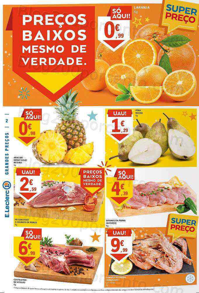 Antevisão Folheto E-LECLERC Aniversário Promoções de 27 outubro a 2 novembro