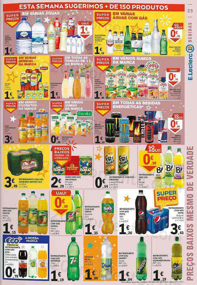 Antevisão Folheto E-LECLERC Aniversário Promoções de 27 outubro a 2 novembro